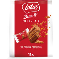 Een afbeelding van Lotus Melchocolade speculoosstukjes BEL
