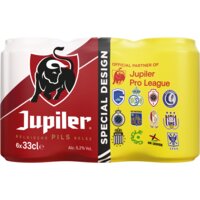 Een afbeelding van Jupiler Pro league 6-pack bel