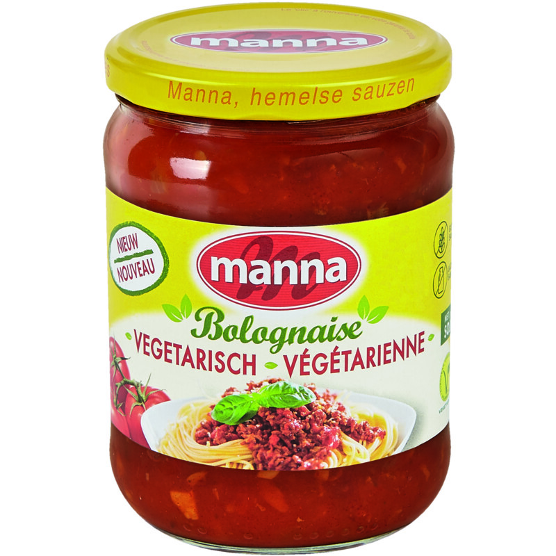 Een afbeelding van Manna Vegetarische bolognaise bel