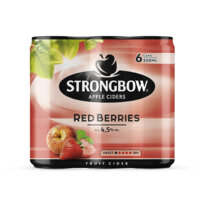 Een afbeelding van Strongbow Red berries 6-pack bel