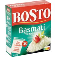 Een afbeelding van Bosto Basmati 4x125g BEL