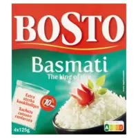 Bosto Basmati 4x125g BEL