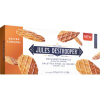 Een afbeelding van Jules Destrooper Natuurboterwafels gezouten karamel