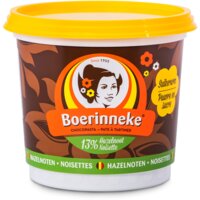 Een afbeelding van Boerinneke Marino Boerinneke hazelnootpasta suikerarm BEL