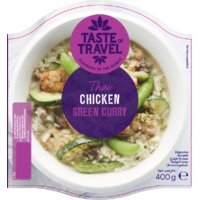 Taste of Travel Thai chicken green curry