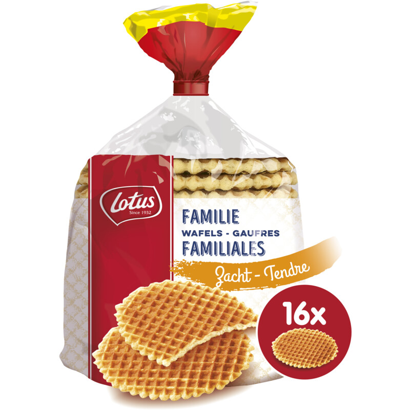 Een afbeelding van Lotus Familiewafels zacht bel