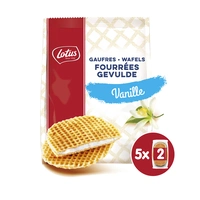 Lotus Gevulde wafel vanille bel