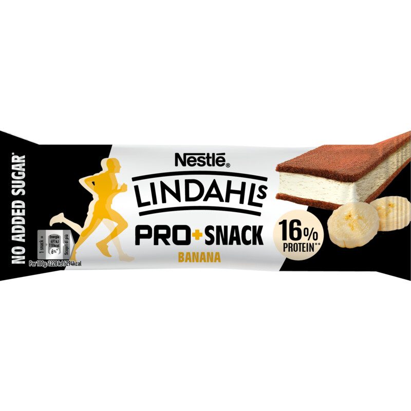 Een afbeelding van Lindahls Protein snack banana
