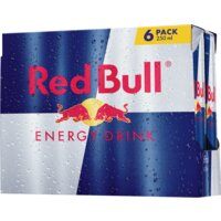 Een afbeelding van Red Bull Energy drink 6-pack bel