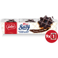 Een afbeelding van Lotus Mini Suzy wafel chocolade bel