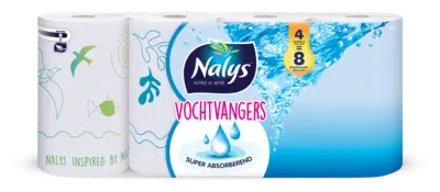 pdp-image-Nalys Vochtvangers keukenpapier 4=8 rol