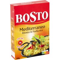Een afbeelding van Bosto Mediterraneo risotto en paellarijst bel