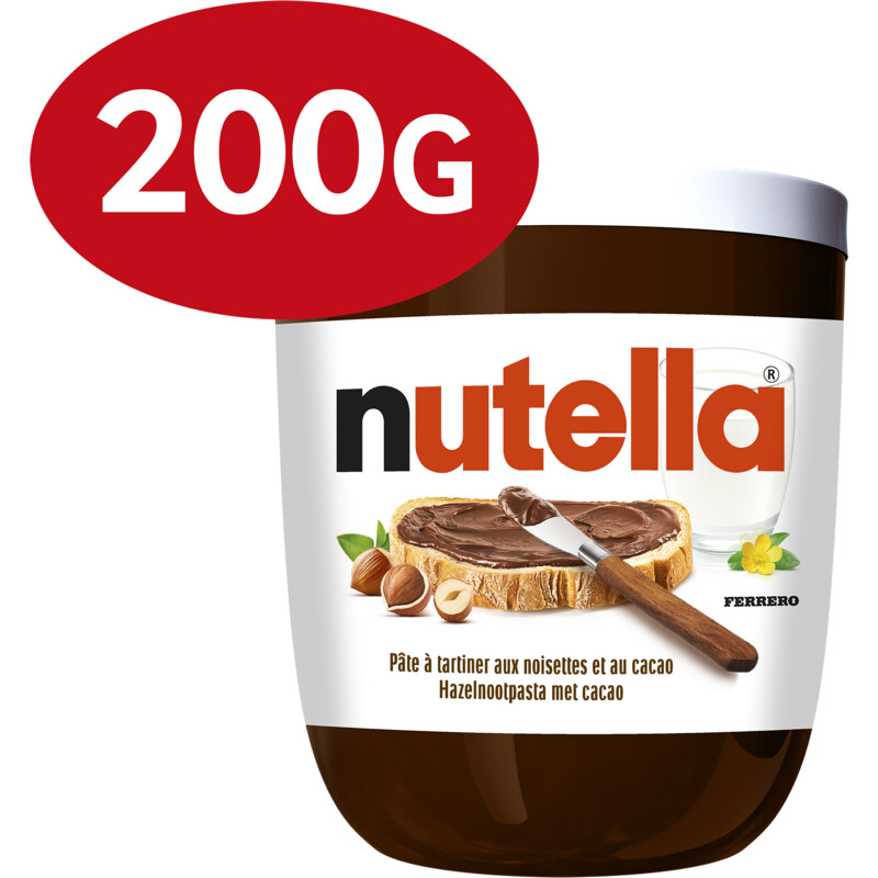 Een afbeelding van Nutella Hazelnootpasta