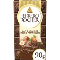 Een afbeelding van Ferrero Rocher hazelnoot en amandelen melk