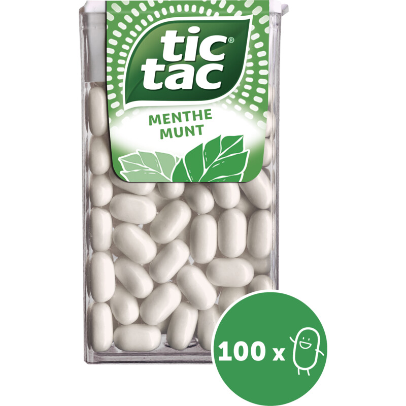 Een afbeelding van Tic tac 100 mint