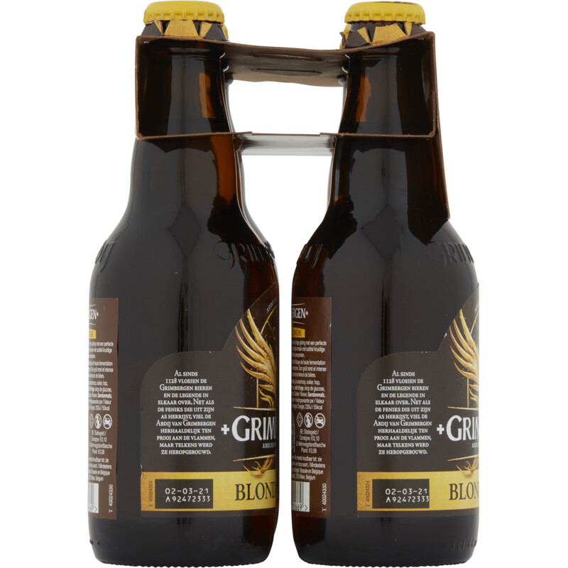 Een afbeelding van Grimbergen Blond bel