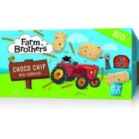 Een afbeelding van Farm Brothers Choco chip bio cookies