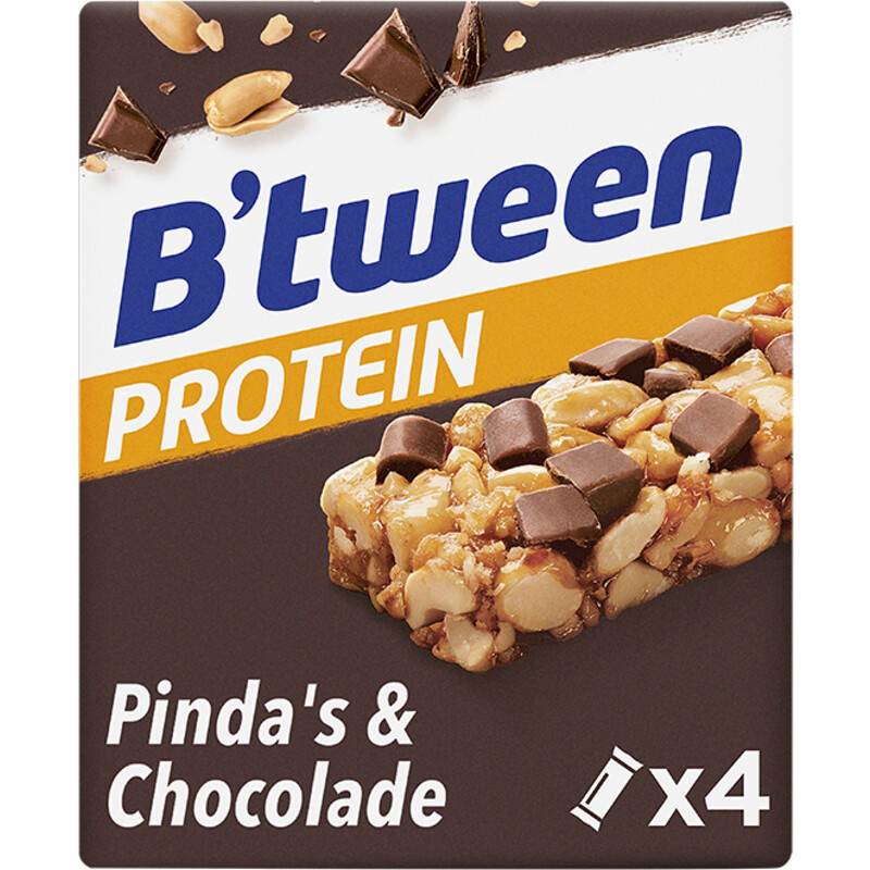 Een afbeelding van Hero B'tween protein pinda's & chocolade