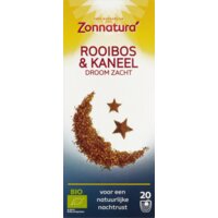 Een afbeelding van Zonnatura Rooibos & kaneel droom zacht