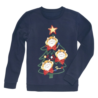 pdp-image-Blue Kerst sweater maat XXL