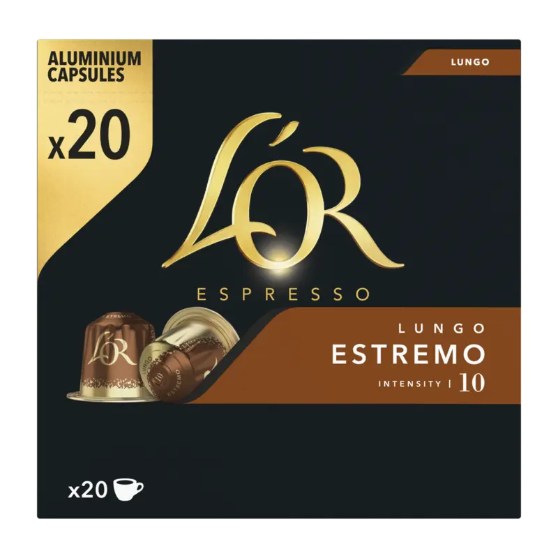L'OR Espresso lungo estremo capsules