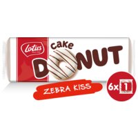 Een afbeelding van Lotus Donutcakes zebra kiss bel