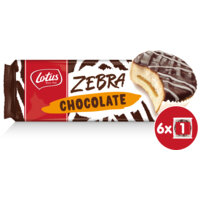 Een afbeelding van Lotus Zebra chocolate bel