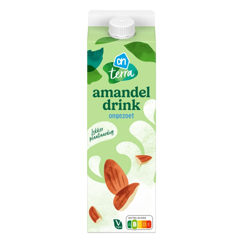 Amandeldrink ongezoet gekoeld