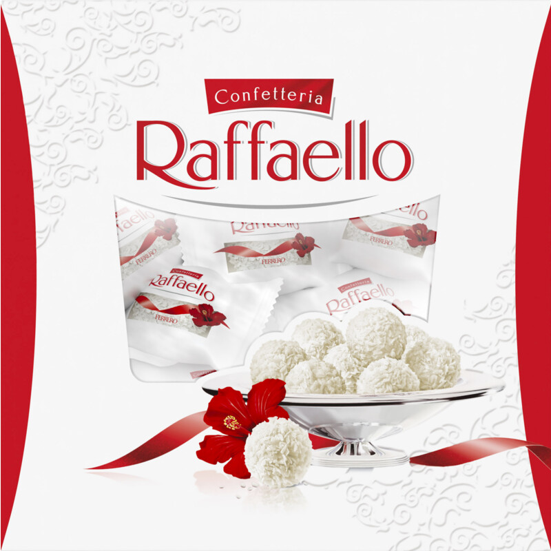 Een afbeelding van Ferrero Raffaello geschenkverpakking