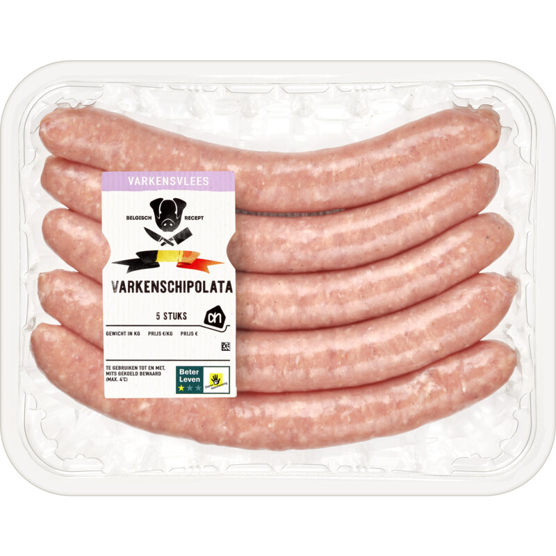 Een afbeelding van AH Varkenschipolata bel