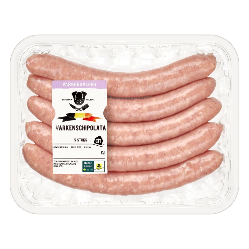 AH Varkenschipolata bel