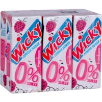 Een afbeelding van Wicky Framboos 0% suiker 6-pack