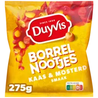 Duyvis Borrelnootjes kaas & mosterd smaak