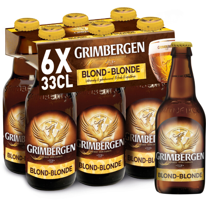 Een afbeelding van Grimbergen Blond bel