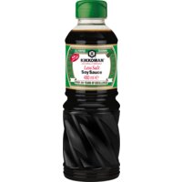 Een afbeelding van Kikkoman Soy sauce less salt