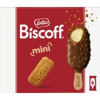 Afbeelding van Lotus Biscoff Speculoos roomijs melkchocolade ijs mini