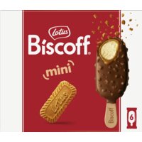 Een afbeelding van Lotus Biscoff speculoos melkchocolade ijs mini