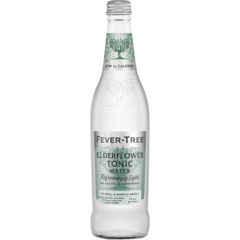 Een afbeelding van Fever-Tree Elderflower tonic light