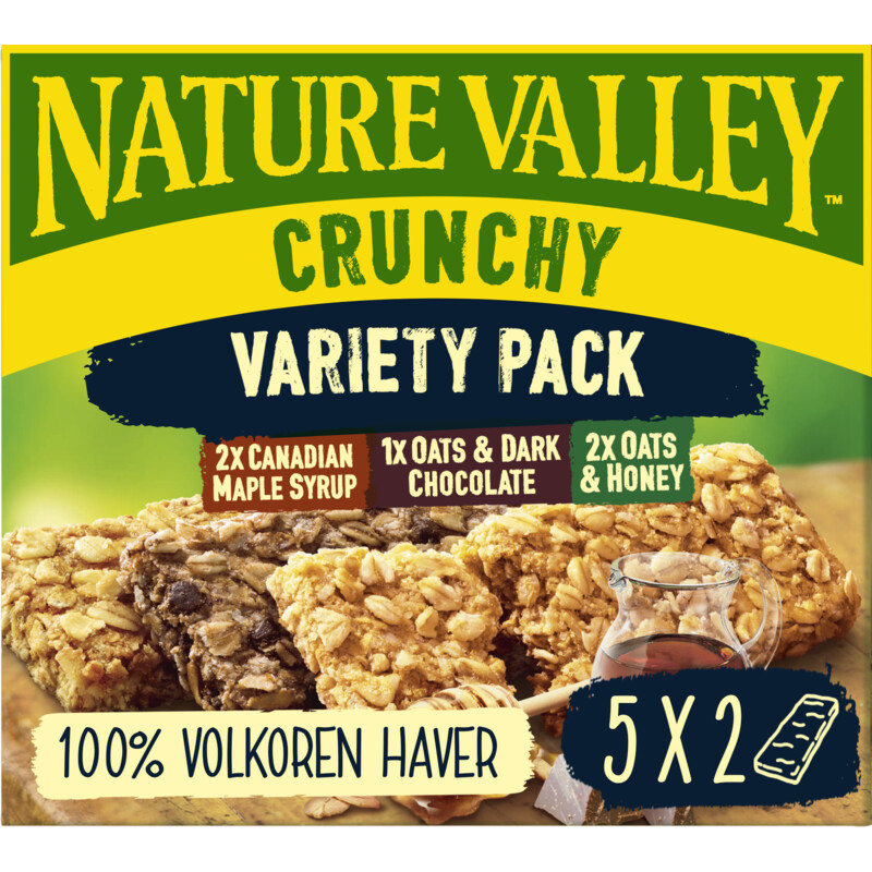 Een afbeelding van Nature Valley Crunchy variety pack haver koek