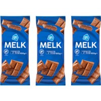 Een afbeelding van AH Tablet melk 3-pack