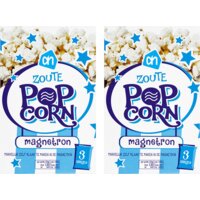 Een afbeelding van AH Magnetron Popcorn Zout 2-pack