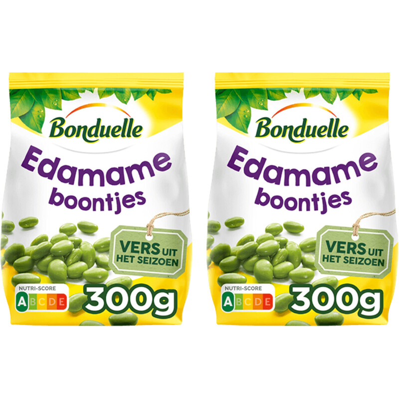 Een afbeelding van Bonduelle Edamame boontjes 2-pack