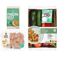 Een afbeelding van AH Thaise Groene Curry Verspakket