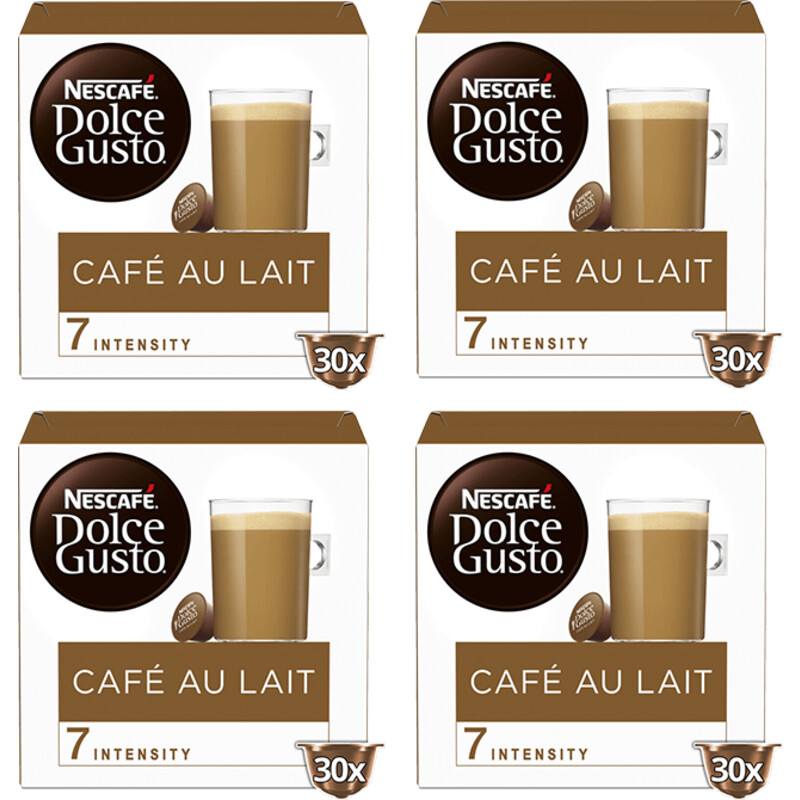 Een afbeelding van Nescafé Dolce Gusto Café au Lait bundel