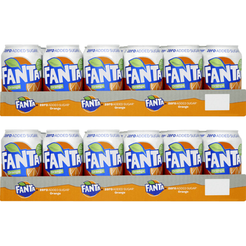 Een afbeelding van Fanta Orange Zero Sugar 24-pack