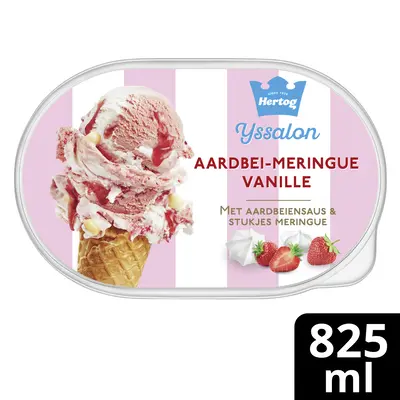 pdp-image-Hertog Ijssalon aardbei-meringue vanille