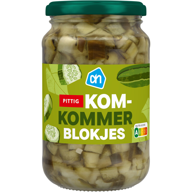 Komkommerblokjes pittig - 5135