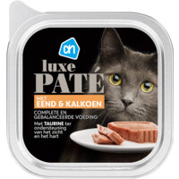 Een afbeelding van AH Luxe paté eend en kalkoen