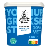 De Zaanse Hoeve Yoghurt Griekse stijl 10% vet