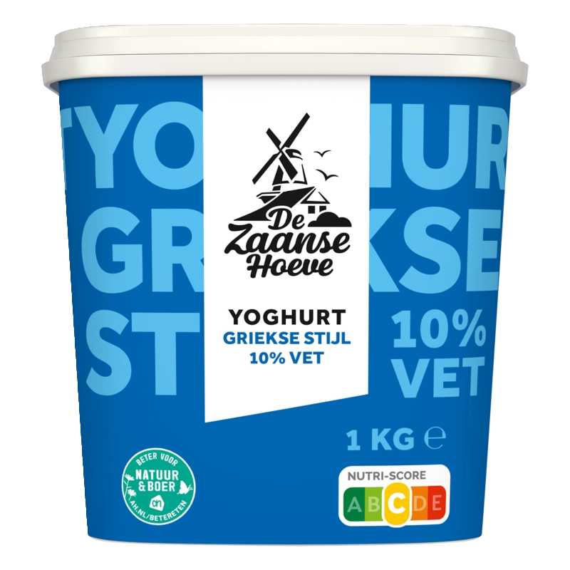 De Zaanse Hoeve Yoghurt Griekse stijl 10% vet